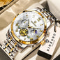 BINBOND Chronograph Men's Watches Accurate Quartz Watch For Men Luxury Luminous Waterproof StopWatch Durable Reloj