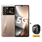 Smartphone 5G Cubot X100, Android 15, Dimensity 7025, 6nm, 2.5GHz,6.88-inch Screen,16GB(8+8),256GB, 64MP Camera, 5100mAh Battery