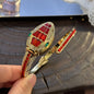LuxuryDiamondEmbedded Fashionable Snake-Shape Bracelet Watch for Women Elegant Open Handbag Stylish European And American Design