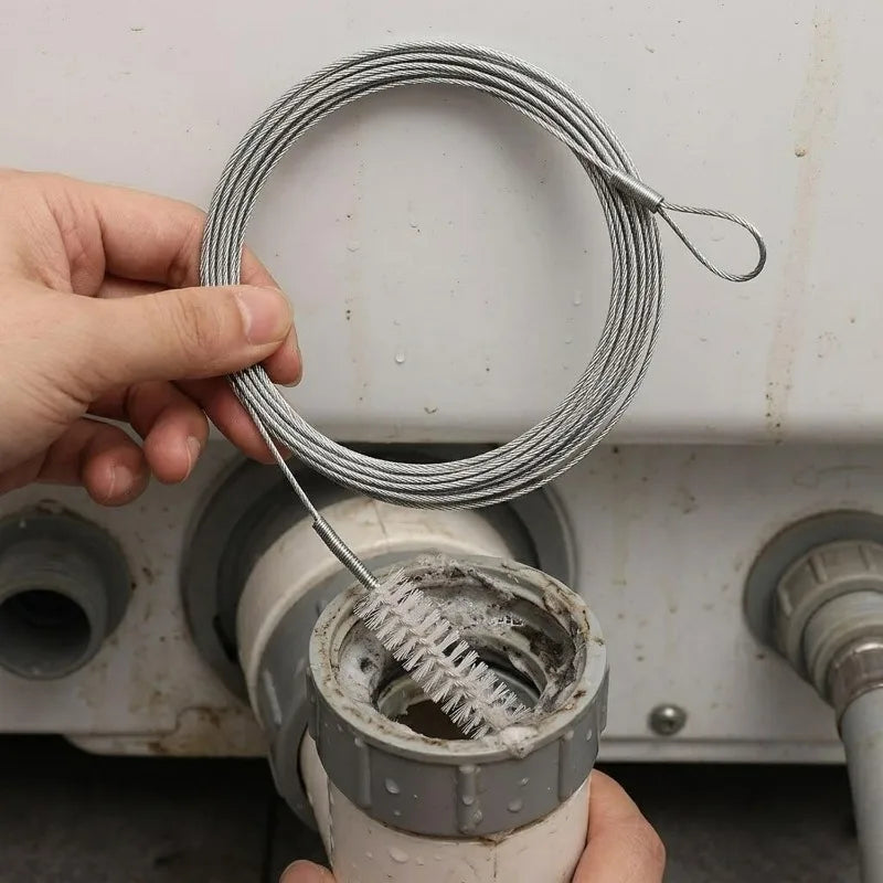 Car Drain Dredge Cleaning Scrub Brushes 1.5/3/6m Extended Auto Sunroof Long Hoses Detailing Cleaning Tool Car Accessories