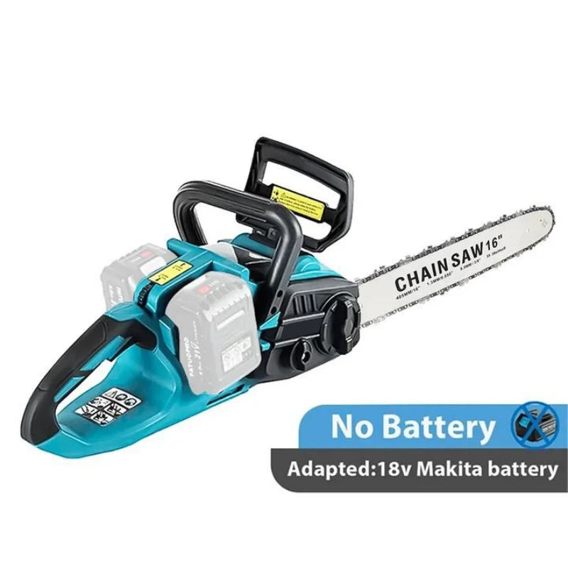 16-Inch Electric Chainsaw 3500W Brushless Motor Low-Vibration Handheld Gasoline-Free Smoke-Free Woodworking Power Tool