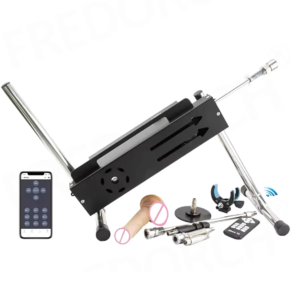 F21S-200W Powerful Sex Machine F21S Automatic Masturbation Toy with Dildo Attachments Wireless/Wired Control App Compatible for Men And Women