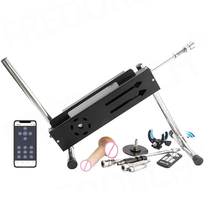 F21S-200W Powerful Sex Machine F21S Automatic Masturbation Toy with Dildo Attachments Wireless/Wired Control App Compatible for Men And Women