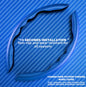 Universal Non-Slip Carbon Fiber Car Steering Cover Steering Wheel Booster Cover for Car Anti-skid Accessories