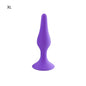 Silicone Pleasure Anal Plug 4-Piece Set - Anal Stimulation Beads, Hands-Free Suction Cup Anal Plug, Adult Erotic Sex Toy
