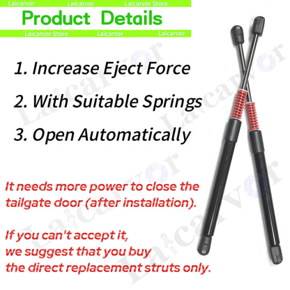 Tailgate Auto Struts With Springs For MG4 EV (EH32) Hatchback With Spoiler 2022-2025 Rear Boot Lift Support Rods Shocks Damper