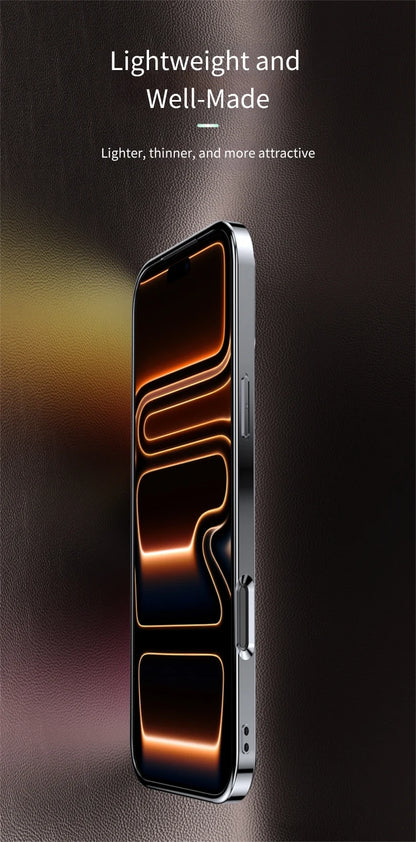LANGSIDI Luxury Leather Phone Case for iPhone 17 16 15 Pro Max Air 17Pro 16Pro Full Lens Protection Back Cover
