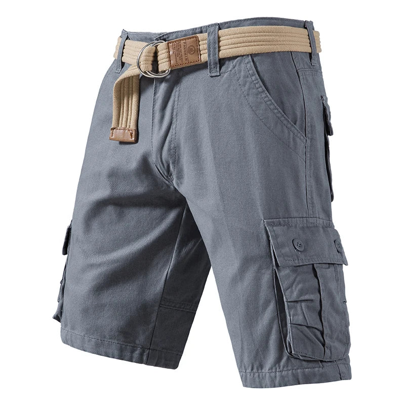 Cargo Shorts Men Cool Camouflage Summer Hot Sale Cotton Casual Men Short Pants Brand Clothing Comfortable Camo Men Cargo Shorts