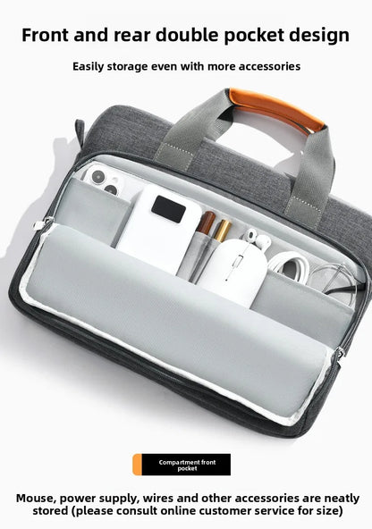 Laptop Bags 13 14 15 16 inch Notebook Bag for MacBook Air Pro M1 M2 M3 M4 Computer Handbag Briefcase Women Men Work Sleeve Bag
