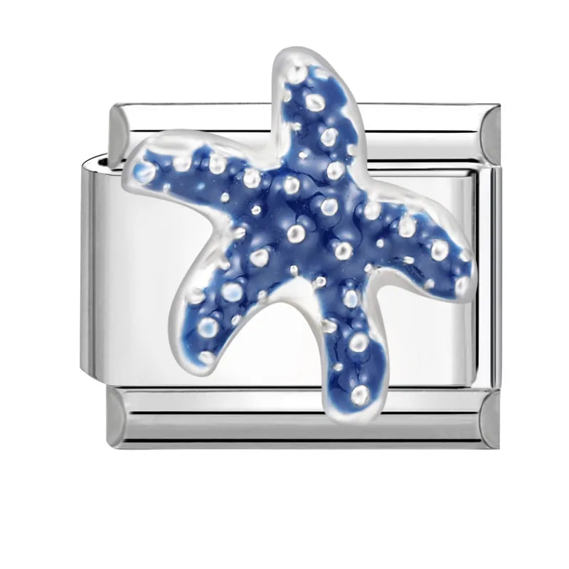 Y2K Series Heart Flowers Cherry Ball Butterfly Italian Charm Links Fit 9mm Stainless Steel Bracelet DIY Making Jewelry Gifts