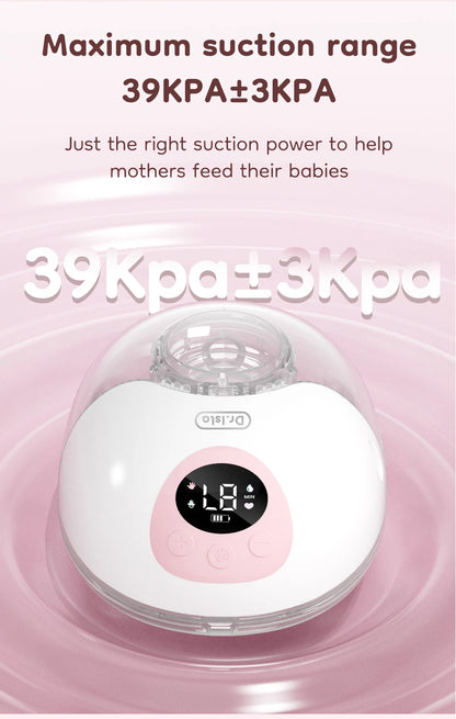MAMIJOY 2PCS Wearable Electric Breast Pump 4 Modes 36Suction Levels Silent Leak-Proof Hands Free Breast Pumps Breastfeeding EB50