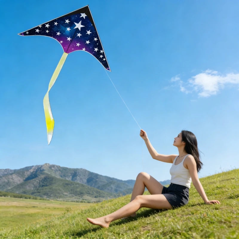 New kites flying star kites outdoor toys for adults kites sports kites wheel ripstop kites string line professional wind kites