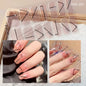 1PC Gel Nail Sticker Patch Slider Flower Gradient Color Back Glue Full Cover Waterproof Gel Nail Sticker UV Lamp Curing Manicur