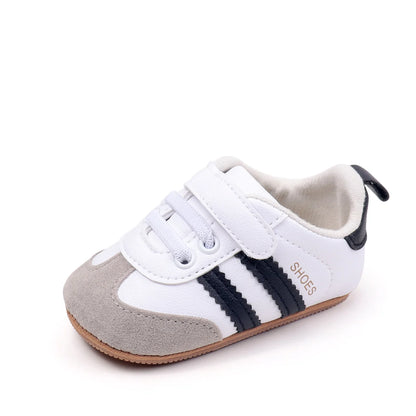 2025 Hot Selling Spring And Autumn Baby Unisex First Walking Indoor Outdoor Toddler Shoes For 0-18M High Quality PU Leather