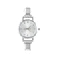 Fashion High Quality Men Women's Stainless Steel Square Round Shiny Zircon Watch Bracelet For Friend Birthday DIY Jewelry Gift