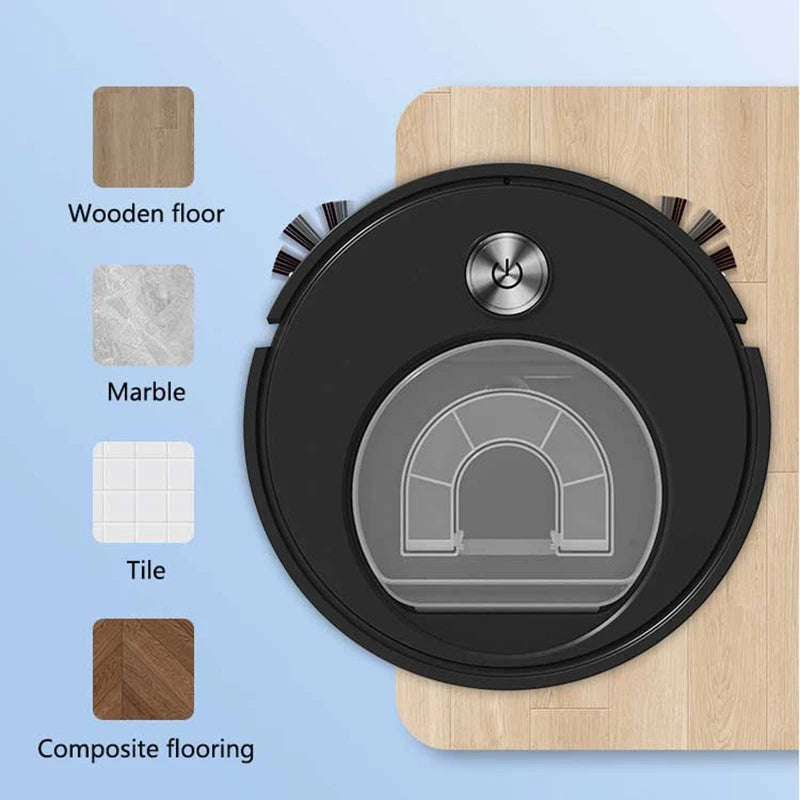 Fully Automatic Robot 3-in-1 Efficient Cleaning Scanning Suction Dragging Integrated Clean Machine Rechargeable Sweeping Robot