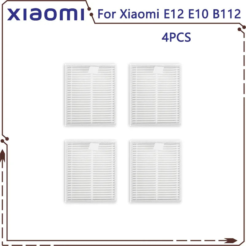 For Xiaomi Vacuum cleaner S20 E12 E10 B112 sweeping robot vacuum cleaner main brush side brush mop cloth HEPA filter spare parts