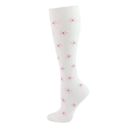 New Men Women Compression Socks for Leggings Running Marathon Pressure Soccer Adult Socks Network Red Pressure Nurse Men Socks