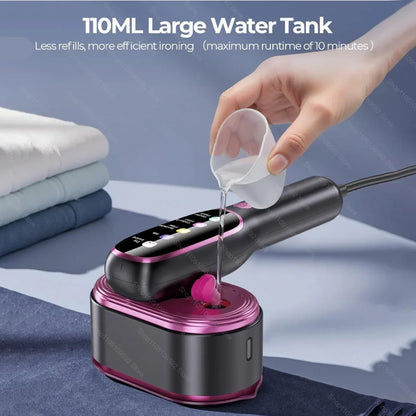 Mini Garment Steamer For Clothing Steam Iron Handheld Portable Home Travelling Voor For Clothes Ironing Wet Dry Ironing Machine
