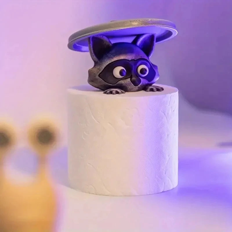 Fun Dog Raccoon Sheep Toilet Paper Holder Home Decor Bathroom Accessory Storage For Toilets Bathrooms Kitchens Living Rooms