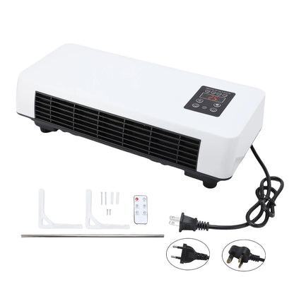 Wall Mounted Heater Cooler Energy Efficient Climate Control Small Cooling Heater Machine for Home Bedroom