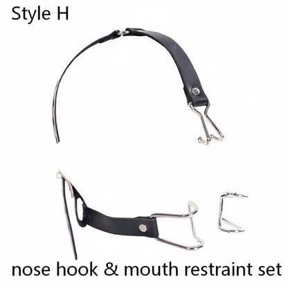 BDSM PU Leather Straitjacket Bondage Body Harness Adult Game Straight Jacket Halloween Clubwear Costume Armbinder Sex Toys Women