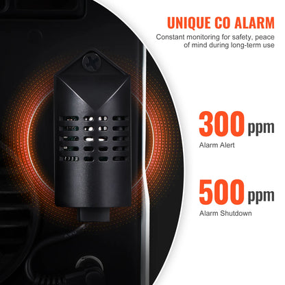 SucceBuy 2/8KW Diesel Heater 12V/24V All in One Diesel Air Heater with Bluetooth CO Alarm Portable Diesel Heater Car Heater for Vehicles and Outdoors