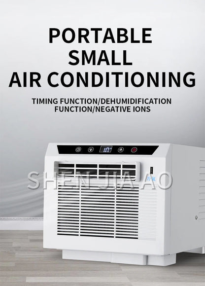 USB Fast Charging Free Installation Remote Control Timing For Home Office HHR-20 Mini Portable Mobile Cooling Air Conditioner