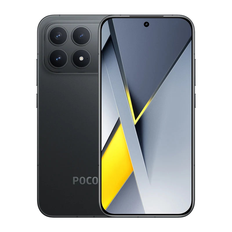Global Version POCO F8 Pro Massive 6,210 mAh (typical) Battery 6.59" 120Hz POCO HyperRGB AMOLED Display 50MP Triple Camera with OIS