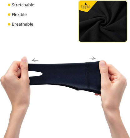 2-Finger Anti Touch Gloves for iPad/Drawing Tablet - Digital Art Glove w/Smooth Nylon Fiber | Prevent Smudges on Screen & Paper