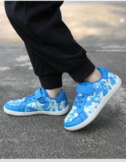Children Sneaker Girls Barefoot Shoes  2025 New Luxury Fashion Skate Kids Casual Sneaker White Pink Sports Tennis Shoes for Girl