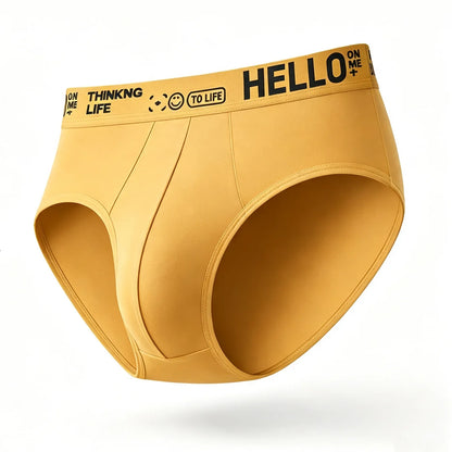 5Pcs Men's Underwear Summer Men Briefs Male Large Size XS-XL Boy Comfortable Solid Underpants Fungi-Proofing Men Panties