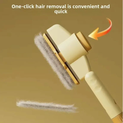 Self-Cleaning One-Button Dog Comb Pet Hair Remover Cat Brush Massage Grooming Combs for Dogs And Pets