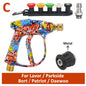 Graffiti Design High-Pressure Foam Gun Set - Multi-Brand Fit for Karcher/Bosch/Nilfisk, Ergonomic Grip,Car/RV/Truck Cleaning Kit