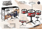 Toddler Drum Set Kids Jazz Drum Kit Educational Percussion Musical Instruments Toy Playset Christmas Birthday Gift for Boys Girl