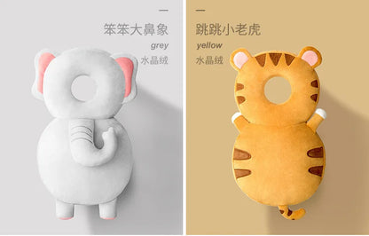 Summer Baby Head Protector Safety Pillow for Toddlers Soft PP Cotton Cartoon Backpack Cushion Infant Child Security Headgear Kid