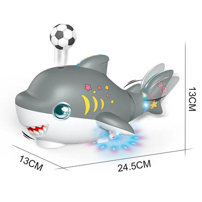 Dancing Squid Toy Pet Automatic Obstacle Avoidance Crawling Walking Electric Music Octopus with Light Music Toys Birthday Gifts