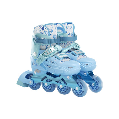Szie 26-41 Adjustable Inline Roller Skate Shoes Flashing 4 Wheels Skates For Women Men Outdoor Skating Sneakers Boys Girls Gift