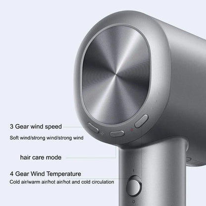 MIJIA High Speed Hair Dryer H701 Water Ion 65m/s Wind Speed 220V Professional Hair Care Quick Drye Negative lon HairDryer