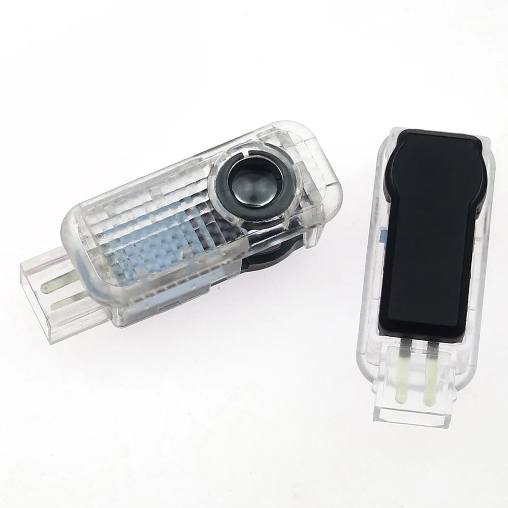 Led Car Door logo Welcome Light For Audi A4 B5 B6 B7 B8 B9 A1 A3 8V 8P 8L A6 C5 C6 C7 A5 A7 A8 Q3 Q5 Q7 TT S3 S6 Sline Quattro