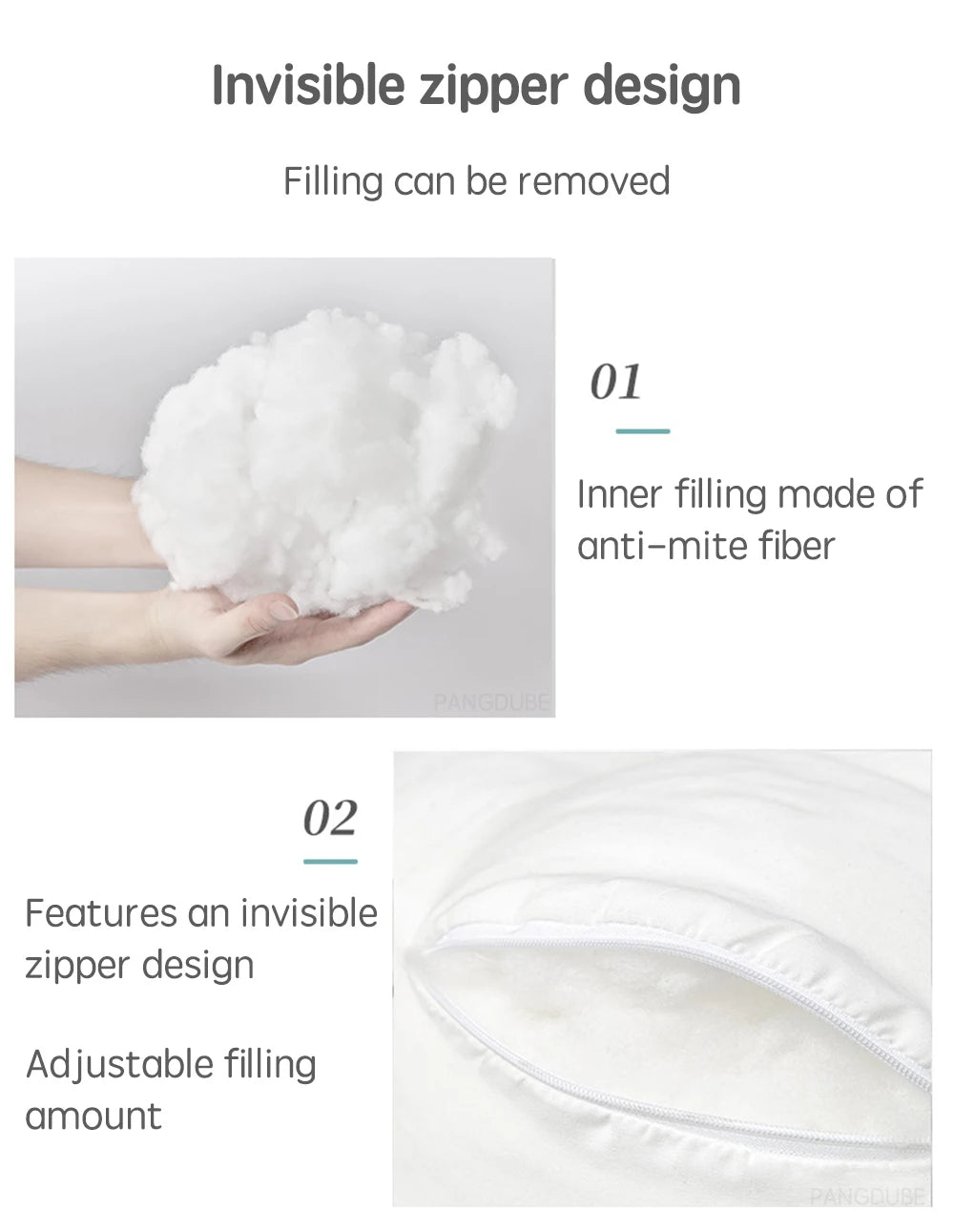PANGDUBE Multifunctional Pregnancy Pillow for Pregnant Women Pregnant Pillow Breastfeeding Cushion Maternity Sleeping Pillow