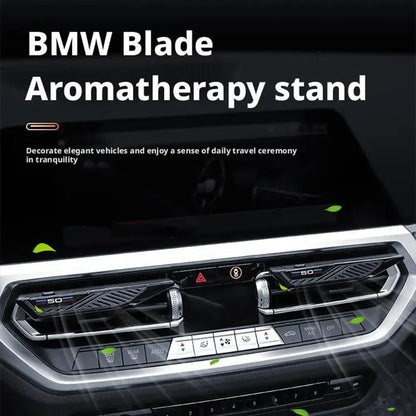 Suitable for BMW car mounted aromatherapy blade air outlet bracket 3 series 5 series X1X3X5 automotive solid fragrance cream int