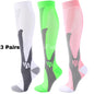 1/3Pairs Compression Sport Socks Medical Nursing Stockings Prevent Varicose Veins Socks Pregnancy Nursing Athletic Soccer Socks