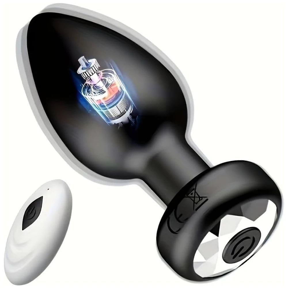 Anal Plug Vibrator for Men Women Butt Plug Men Prostate Massager Female Buttplug Remote Control Adult Sex Toys for Women Men Gay