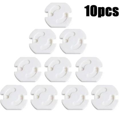 1/10pcs Electrical Outlet Protection Baby Child EU Power Socket Safety Guard Anti Electric Shock Plugs Protector Rotate Covers