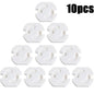 1/10pcs Electrical Outlet Protection Baby Child EU Power Socket Safety Guard Anti Electric Shock Plugs Protector Rotate Covers