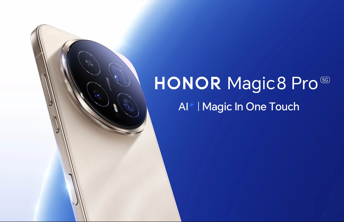 HONOR Magic 8 Pro 5G EU Version Smartphone Snapdragon 8 Elite Gen 5 200MP AIMAGE 6270mAh 100W 6.71''OLED NFC ESIM Honor