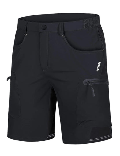 TACVASEN Men's Lightweight Shorts Outdoors Hiking Fishing Short Pants with Multiple Pockets Quick Dry Summer Work Cargo Shorts