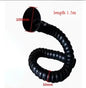 Flexible Smoke Exhaust Ventilator Pipe positioning bamboo tube suction air collector hood Industrial smoke extraction system