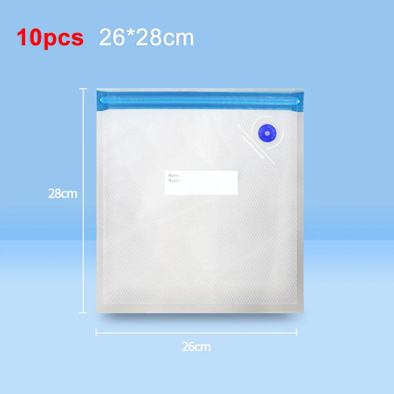 Electric Air Pump Vacuum Sealer Pump Rechargeable Automatic Sealing Machine with Reusable Vacuum Sealer Bags Food Packaging Bag